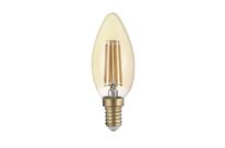 Pack de  10 - Ampoule E14 LED Filament 4W C35 Bougie - Blanc Chaud 2300K - 3500K