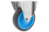 Roulette Résilex 400kg , fixe Ø 160mm, certifiée Origine France Garantie