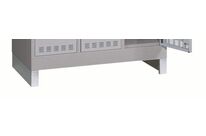 Paire de socles galvanisés pour vestiaire monobloc