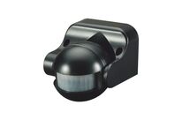 Détecteur de Mouvement Infrarouge 180° IP44 - Noir