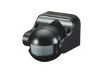Détecteur de Mouvement Infrarouge 180° IP44 - Noir