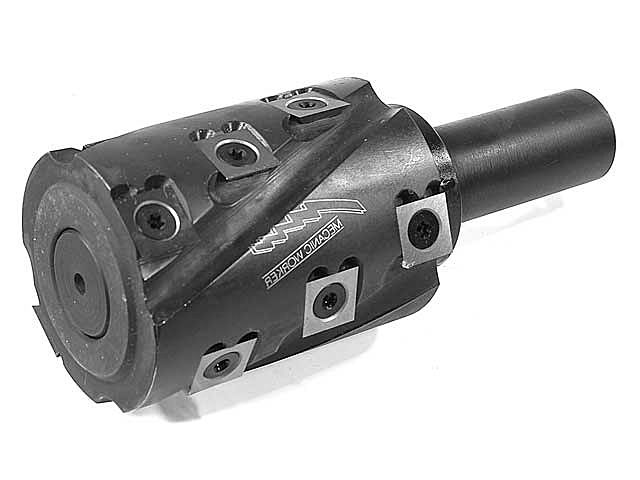 Porte-outils hélicoïdale de calibrage pour machine CNC