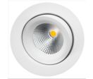 Downlight LED JUNISTAR GYRO OUTDOOR blanc mat 8W, 3000K, 230V