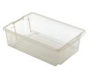 Caisse de rangement plastique transparent 17 litres