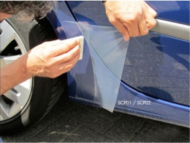 Films Grafitack 'stone chip' protection