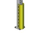 Protecteur de rack pour pieds de rayonnage RPF 600