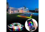 Ruban LED RGBW Wifi DC12V 60 LED/m 2m + Adaptateur Secteur et Contrôler Wifi - Blanc Chaud
