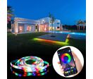 Ruban LED RGBW Wifi DC12V 60 LED/m 2m + Adaptateur Secteur et Contrôler Wifi - Blanc Chaud