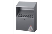 Cendrier mural en métal 4 litres – DURABLE