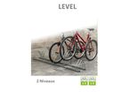 Râtelier range vélos LEVEL 3 et 5 places