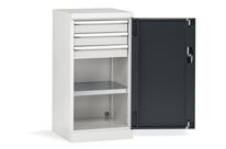 Armoire atelier Môle 3 avec 1 tablette + 3 tiroirs