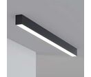 Pack de  10 - Réglette Suspendue 120 cm Noire 48W CCT - 3000K/4000K/6000K