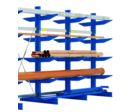 Rayonnage cantilever charges longues 