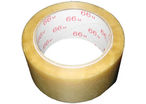 Ruban adhésif pour emballage  transparent - ép:33mµ  50 mm x 66 m en PVC - PAPYRUS