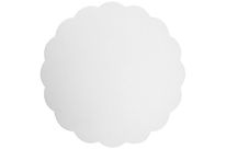 Rond en carton blanc Ø 19 / 20 cm x 250 Firplast