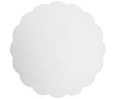 Rond en carton blanc Ø 19 / 20 cm x 250 Firplast