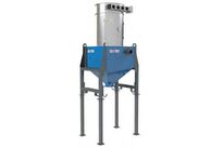 Aspirateur silo SILOBAG 600 FILTER connecté à une unité centralisée CVAC de 4 à 25 kW