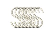 Crochet en S métallique x50
