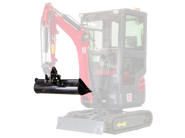 Godet large 1000 mm pour mini-pelle MW Tools MGAC4