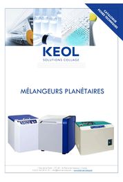 Catalogue Catalogue mélangeurs planétaires 