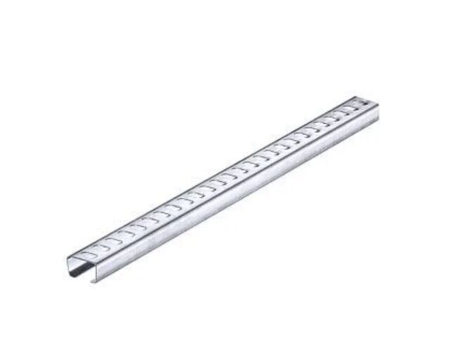 Rail avec perforations horizontales pour suspension de gaines de câbles | Telex 30 2000 GS