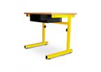 Bureau Scolaire Louis monoplace à hauteur réglable