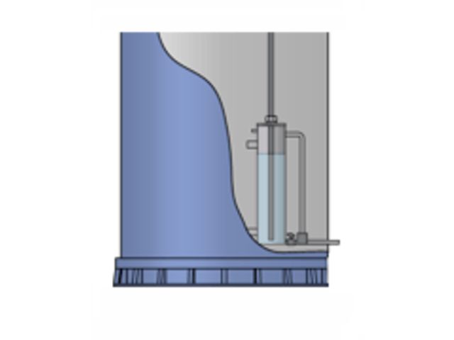 Pot collecteur de condensats