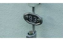 Plaquettes numérotées