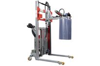 Gerbeur Lev à levée manuelle avec retourneur de bobine électrique