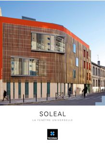 Fenêtres frappe aluminium SOLEAL TECHNAL