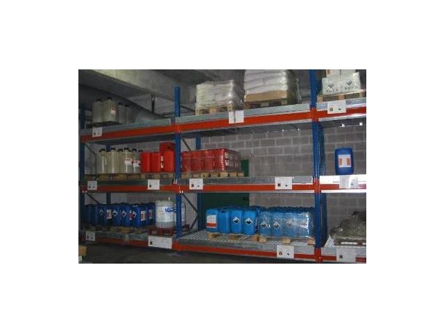 Bac de rétention pour rayonnage à palette BRAG RY2680-540