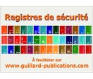 REGISTRES PROFESSIONNELS . Catalogue GUILLARD-Publications.com  . Novembre 2019