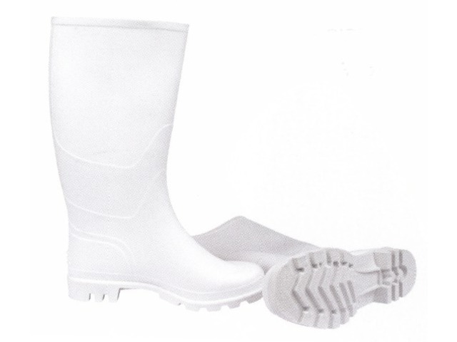 Botte alimentaire en PVC blanc