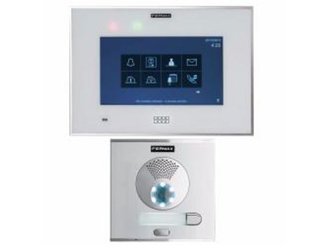 Kit  Vidéo FERMAX VIVO LYNX full IP / 1 bouton d'appel