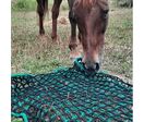 Filet à foin en forme de sac multi-mailles - Mailles : 30x30/45x45 / Ouverture 1 x Hauteur 1,5 mètre