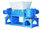 Déchiqueteur à cisailles à 2 arbres DH40100  37 + 37 Kw