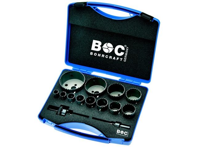 Coffret scies cloches bimétal HSS (diam 16-76 mm) - RLS 12 – BOHRCRAFT