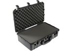 Peli - Valise Étanche Air Case 1555 Noire avec Mousse - Protection Robuste et Légère