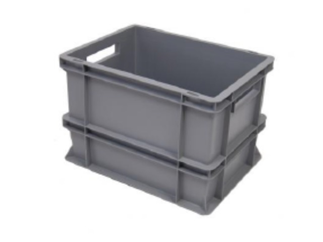 Bac gerbable norme Europe gris orage 400x300x270mm - Gamme KESBAC