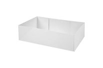 Caissette pâtissière carton blanche 22x14x6 cm x 100 Firplast