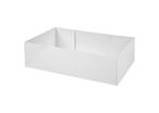 Caissette pâtissière carton blanche 22x14x6 cm x 100 Firplast
