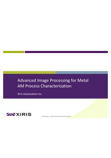Caméra thermique et de thermographie SWIR  haute température et fabrication additive
