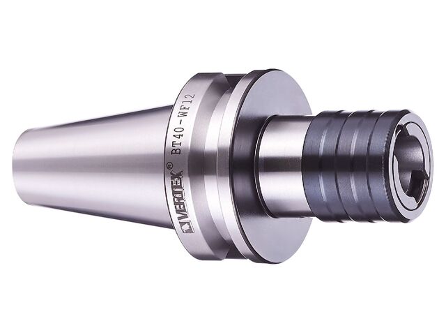 Porte-outils de taraudage à serrage rapide séparé raccord DIN69871 SK40 pour tarauds machine de M2 à M14 Vertex SK40-WF12