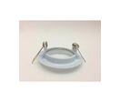 Support Spot Encastrable GU10 Rond en Acier - Blanc