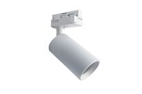 Spot LED sur rail 80° Monophasé pour ampoule GU10 - Blanc