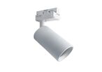 Spot LED sur rail 80° Monophasé pour ampoule GU10 - Blanc