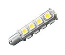 Ampoule led BA9S 17 leds SMD 5W 5050 360° (12V)