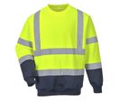 Sweat shirt Haute Visibilité Portwest Bicolore HiVis