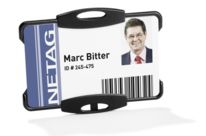 Boite de 10 porte-cartes ouverts 54 x 85 mm pour une carte de sécurité sans attache