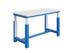 Etabli SI plateau à réglage électrique en bois mélaminé